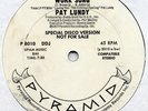 WORK SONG PROMO RARE PAT LUNDY P8010DJ 12''