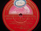 4x78rpm BOUILLON QUARTET DELOBELLE BENOIT BEETHOVEN DB