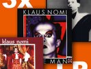 3 x LP K. Nomi: KLAUS NOMI SIMPLE MAN ENCORE - MINT RCA