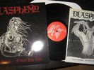 Rare BLASPHEMY Live Ritual  LP  1st press  NWN Prod.