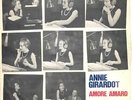 ANNIE GIRARDOT. AMORE AMARO / PENSAVO AD UN ESTATE.1965
