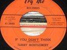 TAMMY MONTGOMERY-'63 ORIG 45 JAMES BROWN TAMMI TERRELL