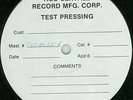HANOI ROCKS Oriental Beat 1985 Test Pressing LP