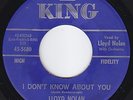 LLOYD NOLAN I Don't Know About You NORTHERN SOUL 45 r&b