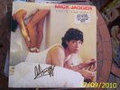 MICK JAGGER SIGNED LP SHE'S THE BOSS RARE COLLECTABLE