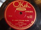 LONNIE JOHNSON OKEH 8512 BLUES 78 RPM E-