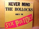 SEX PISTOLS -Bollocks- '77 UK LP - plain back - 11 trax