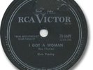 Rare ELVIS PRESLEY R&R 78 RPM Record. I Got a Woman