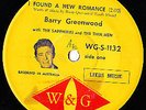 FOUND A NEW ROMANCE=BARRY GREENWOOD OZ ROCK & ROLL W&G