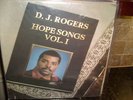 D.J Rogers Hope Songs VOL.1 Rare Modern Soul Gospel LP