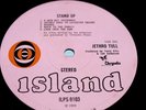 JETHRO TULL, STAND UP IST PRESS PINK ISLAND, RARE, VG+
