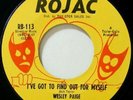 Rare Northern Soul 45 WESLY PAIGE i've got ROJAC 
