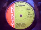THE MAYTALS - My Testamony 7'' 1969 V RARE Clip