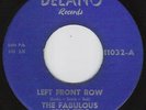 THE FABULOUS CRYS-TELS Left Front Row RARE DOO WOP 45