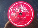 Rare 78 tours PIERRE MINGAND + TONY YOUNG label Rythme