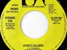 rare Modern Soul 45 DYNAMIC FIVE lover's lullabye Hear
