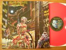 IRON MAIDEN - somewhere in time LP  * rare ORANGE VINYL