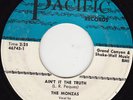 NORTHERN SOUL 45RPM - THE MONZAS on PACIFIC RECORDS