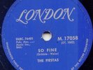FIESTAS - SO FINE - RARE 78 RPM  CANADA ONLY  1959