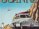 GOANNA-1983-Razor's Edge-45-G/Fold Pic/Sleeve