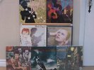 7 DAVID BOWIE LP'S,DIAMOND DOGS,HUNKY DORY,MONSTERS+4