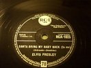 ELVIS PRESLEY 78 RPM SANTA BRING MY BABY BACK MINT-