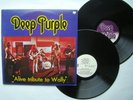 DEEP PURPLE rare live 2LP Alive Tribute To Wally 1970
