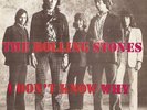 ROLLING STONES I Don't Know Why BELGIUM ONLY 7