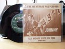 JOHNNY HALLYDAY SP JUKE BOX TU NE ME VERRAS PAS PLEURER