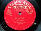 DEVINES WISCONSIN ROOF ORCH 'TIGER RAG' TOP RARE E+