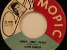 JACKIE POWERS 45 MOPIC '59 ROCKABILLY HEEBY JEEBY BLUES
