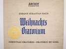 JOHANN SEBASTIAN BACH - Weihnachtsoratorium 3 LP-Box ARCHIV, FRITZ LEHMANN