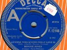 RONNIE JONES*ANYONE WHO KNOWS WHAT LOVE IS*DEMO*BEAT 45