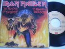 IRON MAIDEN NUMBER OF THE BEAST TOP RARE SPAIN P/S 45