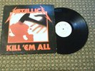 METALLICA LP Kill em all M- ST  l983 Roadrunner