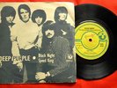 DEEP PURPLE BLACK NIGHT/SPEED KING 1970 INDIAN 7“ PS
