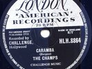 THE CHAMPS - CARAMBA  - 78 RPM - U.K. PRESS - 1959 NM