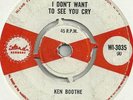 KEN BOOTHE--I DON'T WANT TO SEE YOU CRY