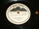 Wade Mainer Hillbilly blue Ridge Mountain blues 78