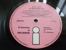 KING CRIMSON 1ST PRESS UK PINK ISLAND LP INTHE COURT OF