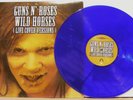 GUNS N' ROSES 'Wild Horses' BLUE LP Live Cover Versions