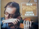 Kremer BACH 3 Sonatas +3 Partitas f. Solo Violin MINT