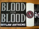 BLOOD FOR BLOOD - outlaw anthem LP COLOR bold JUDGE hc