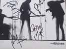 THE HORRORS SIGNED VIVYL GLOVES RARE BAND MUSIC NME