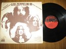 LED ZEPPELIN III LP Raro Italia busta provvisoria