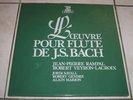 ERATO 3LP Box BACH FLUTE Rampal Lacroix Savall SEALED