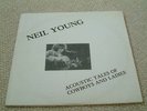 NEIL YOUNG accoustic tales of cowboys+ladies RARE LP EX