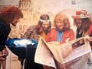 JETHRO TULL LP 1970 BENEFIT with GIANT POSTER RARITY 