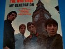 THE WHO, my generation, AUTOGRAPHED LP