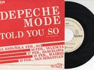 DEPECHE MODE Told you so 7